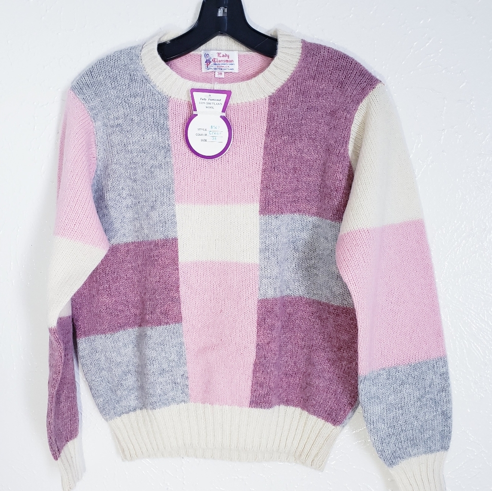 Lady Clansman Sweater sz 38